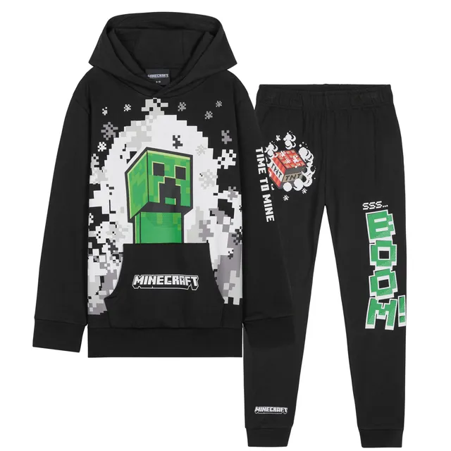 minecraft-surv-tement-gar-on-hoodie-jogging-9-10-ans image 1
