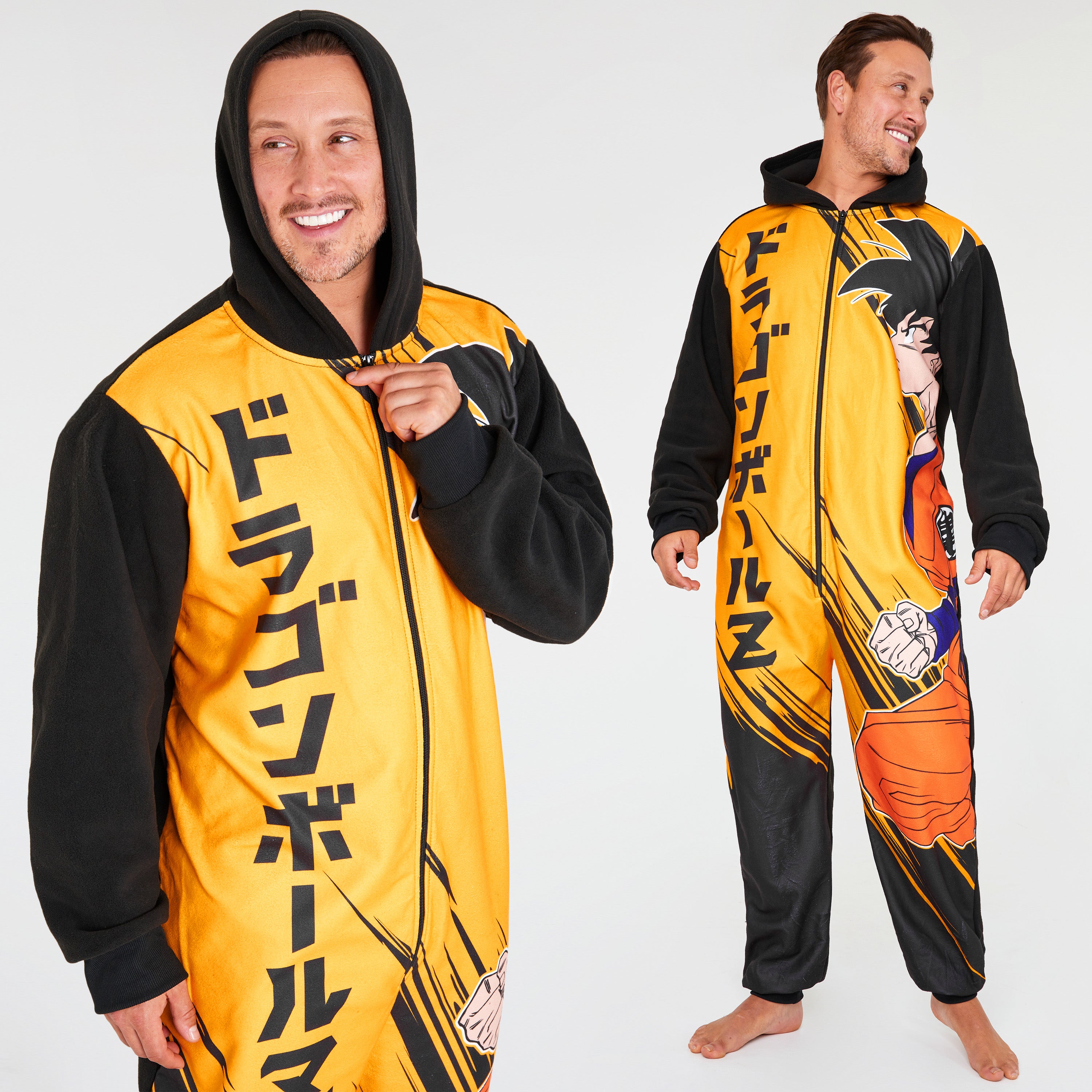 dragon-ball-z-combinaison-pilou-homme-capuche image 5