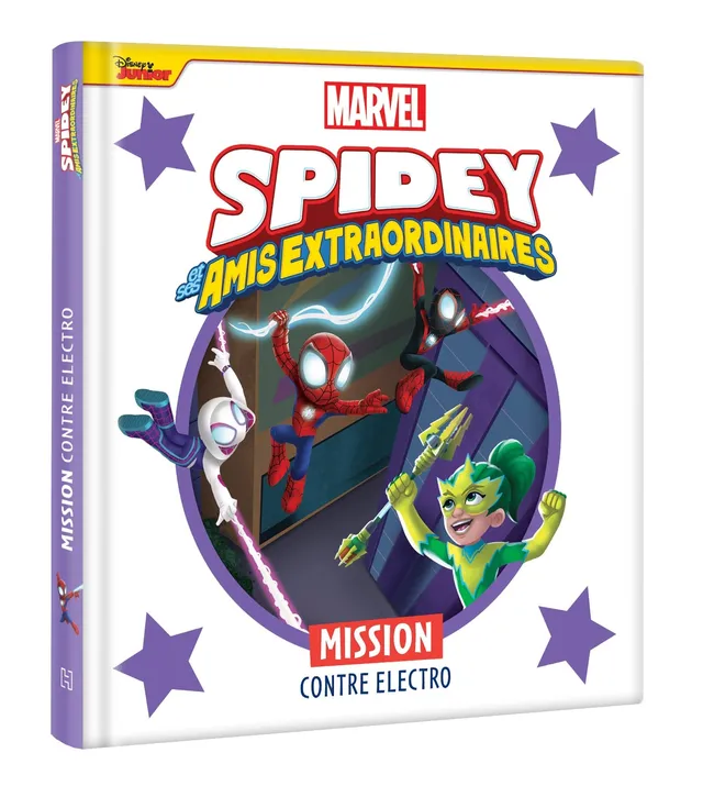 marvel-spidey-mission-contre-electro-livre-enfant image 1