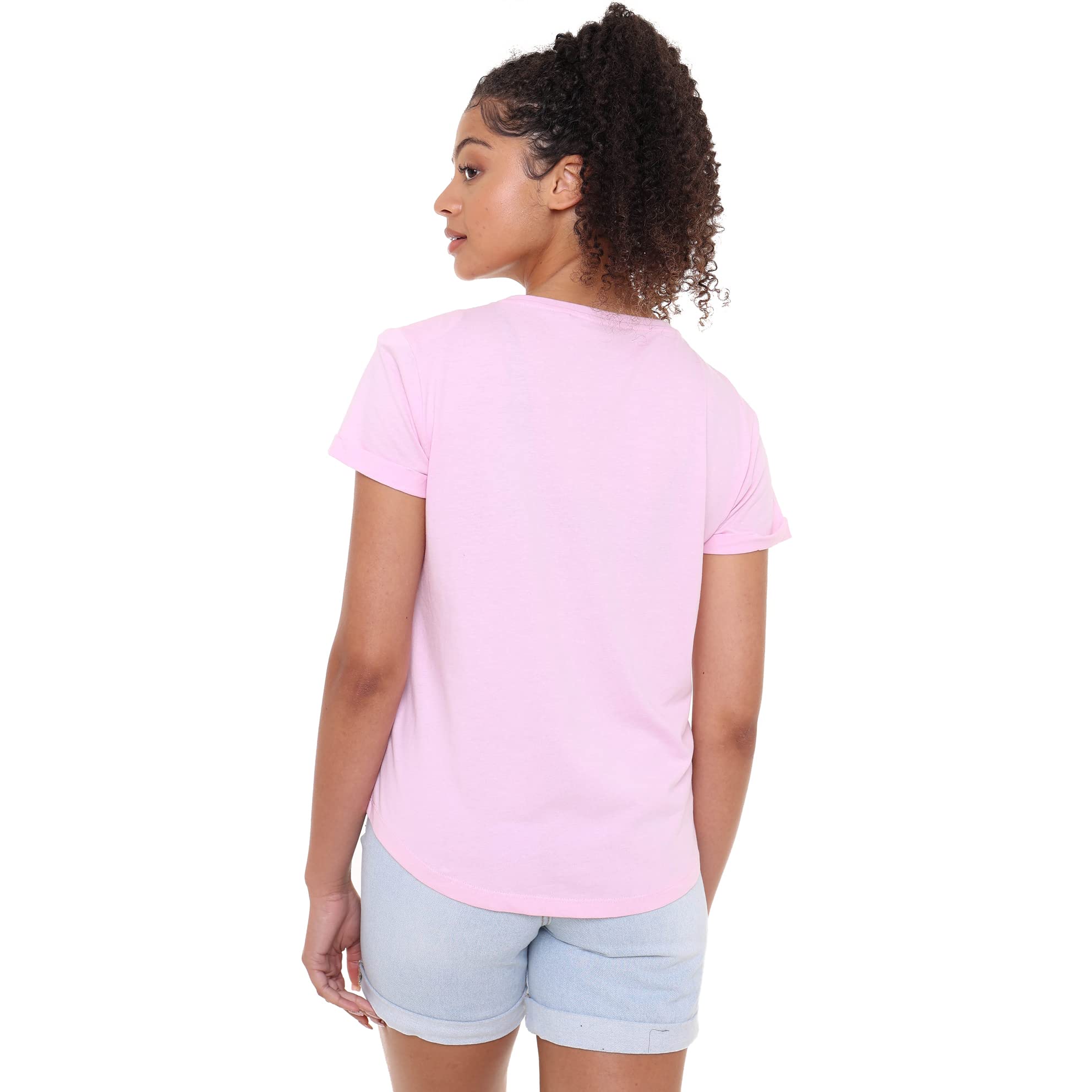 my-little-pony-bright-rainbow-t-shirt-femme-rose-clair image 4