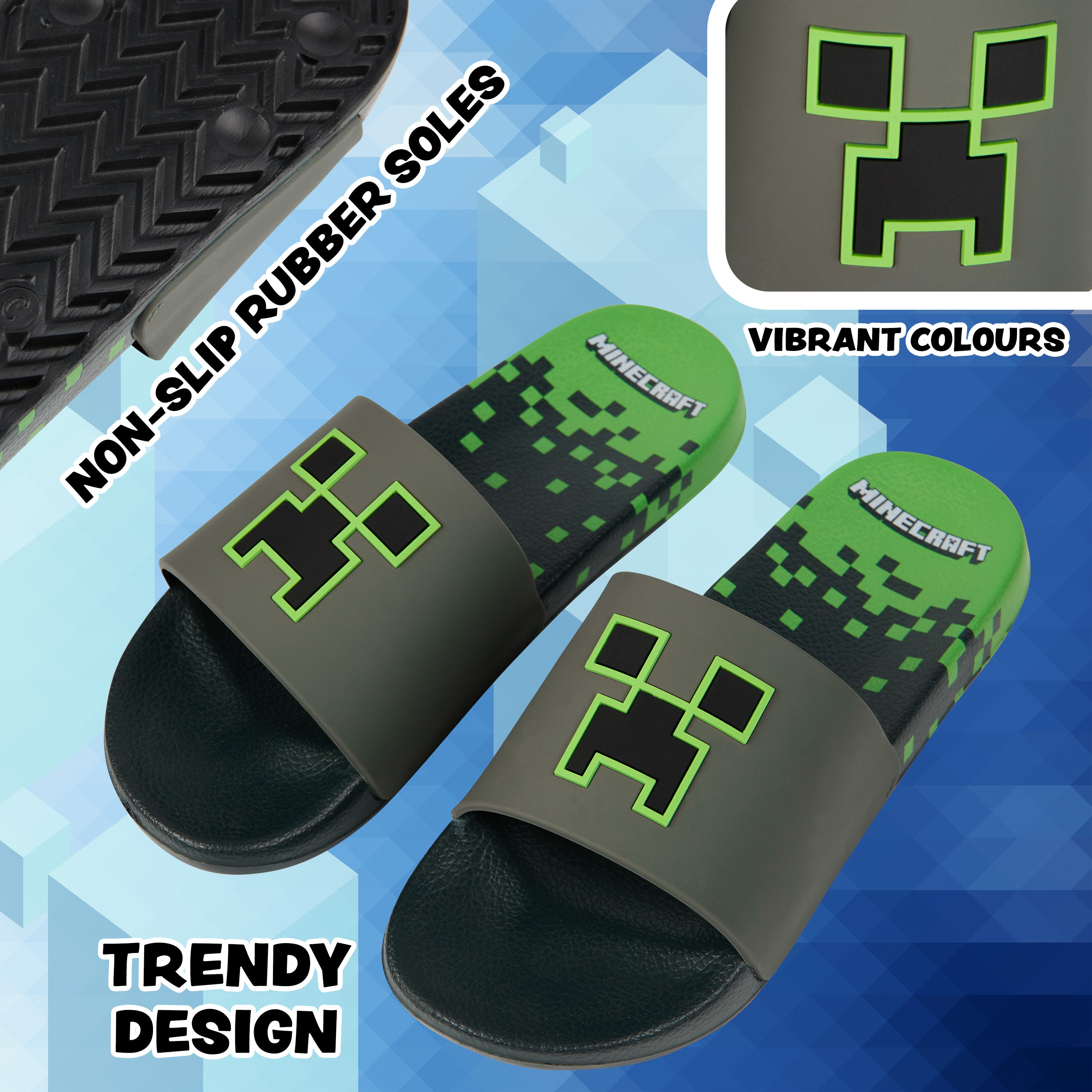 minecraft-claquettes-gar-on-creeper-pointure-3-4-antid-rapantes image 4