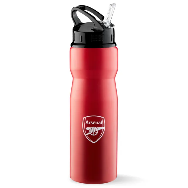 arsenal-gourde-metal-750ml-avec-paille-football-supporter image 1