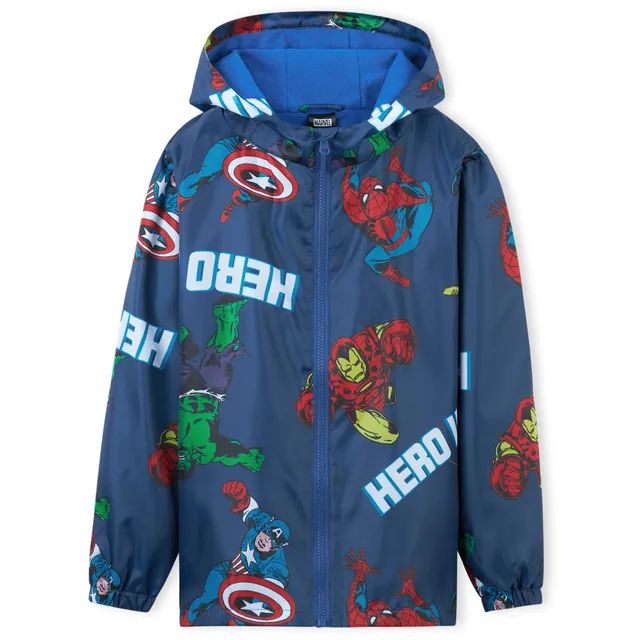 marvel-veste-pluie-gar-on-polaire-4-14-ans-spiderman image 1