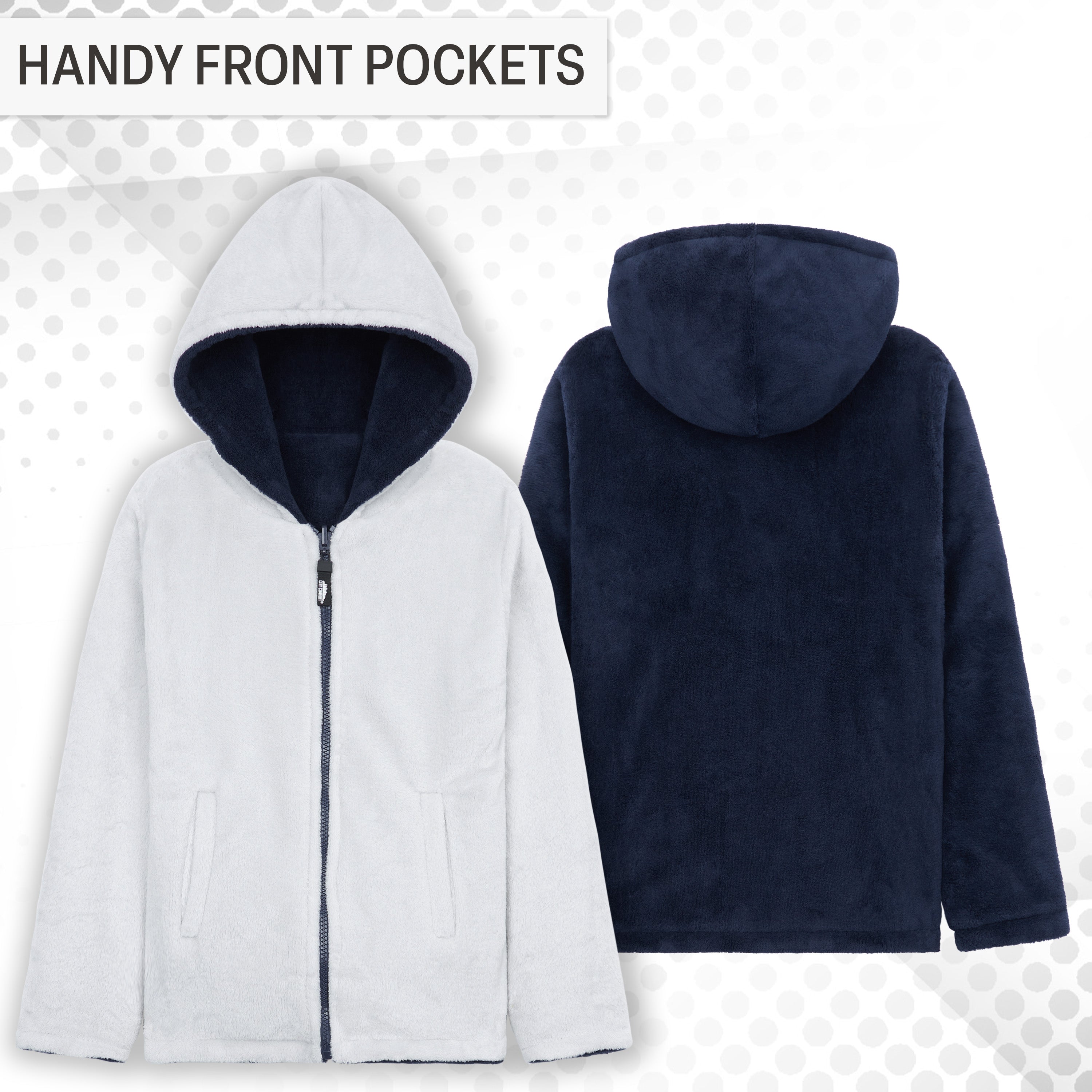 citycomfort-sweat-enfant-r-versible-marine-7-8-ans image 7