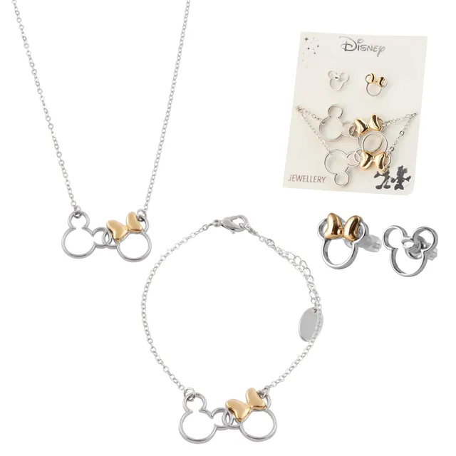 disney-minnie-mickey-parure-bijoux-femme-3-pi-ces-minnie image 1