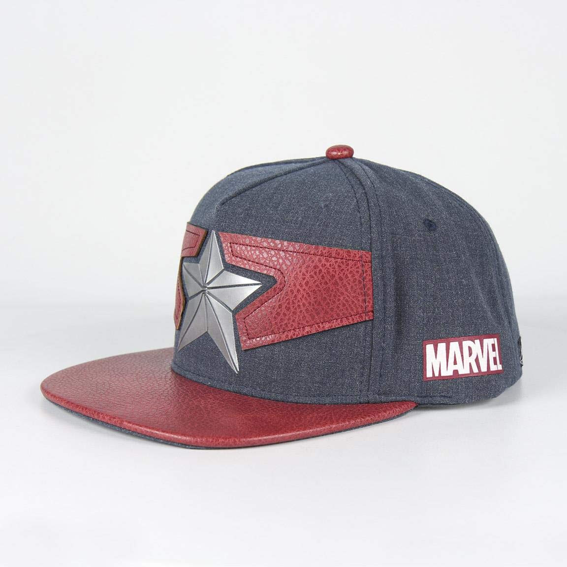 marvel-avengers-casquette-visiere-plate-bleue-enfant-56 image 2