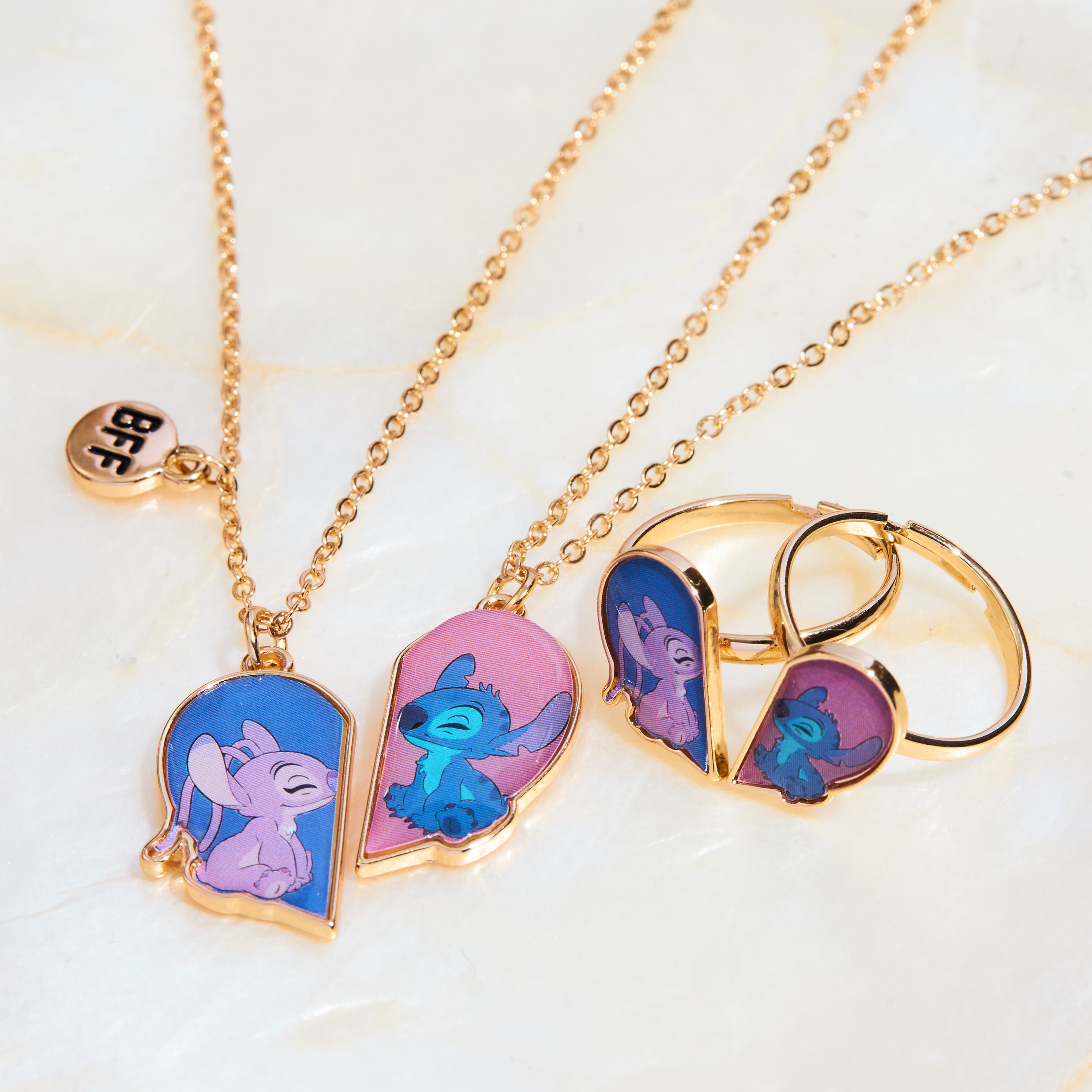 disney-stitch-angel-parure-bijoux-fille-amiti-3-pi-ces image 2
