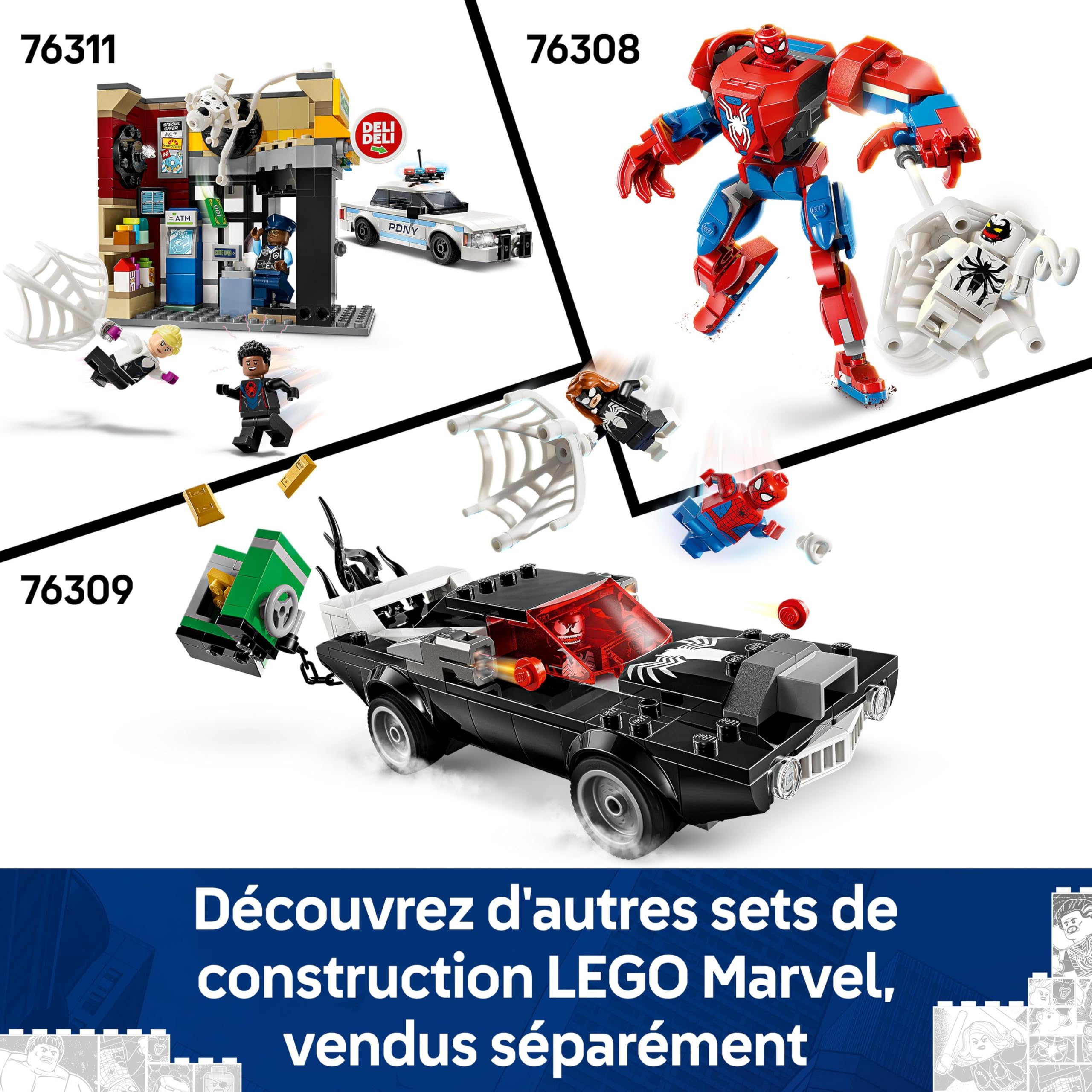 lego-marvel-76308-robot-spider-man-vs-anti-venom-jeu-107-pi-ces image 7