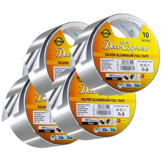 deco-express-ruban-adh-sif-aluminium-10-m-lot-de-4 image 1