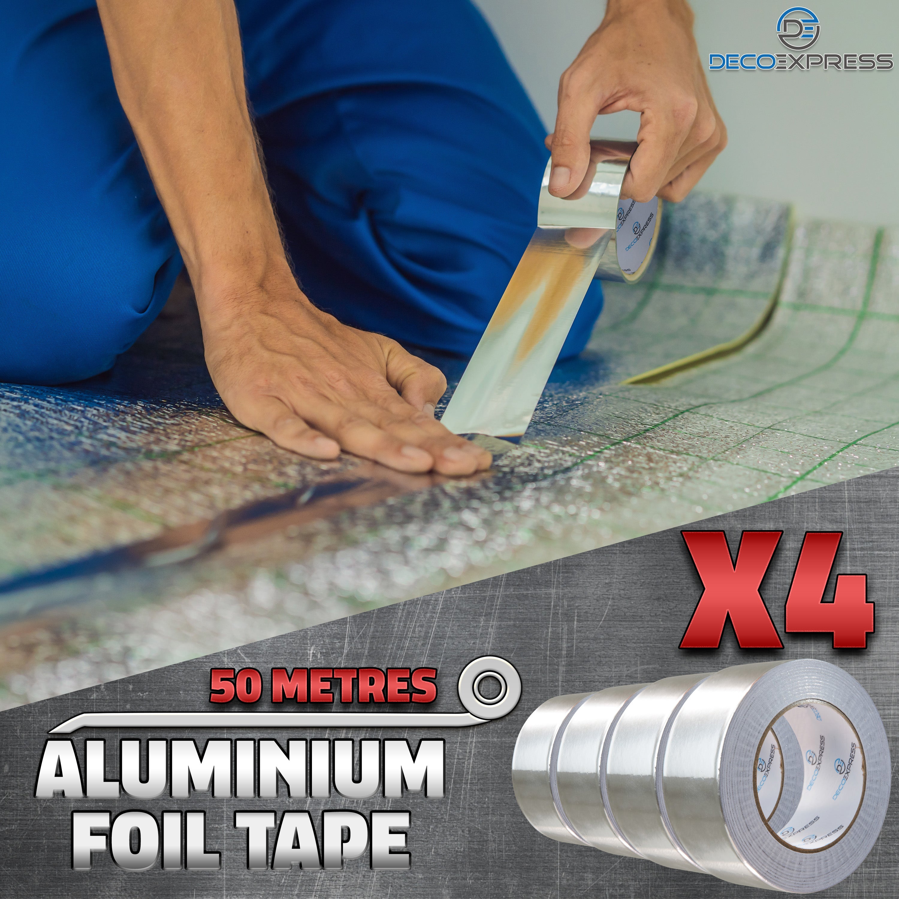deco-express-ruban-adh-sif-aluminium-50-m-lot-4-tanche image 2