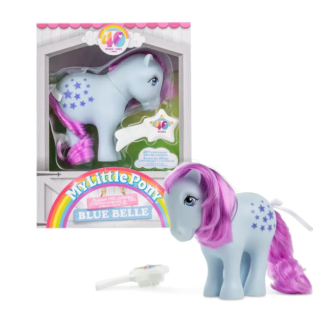 my-little-pony-classics-blue-belle-figurine-poney-10-cm image 1