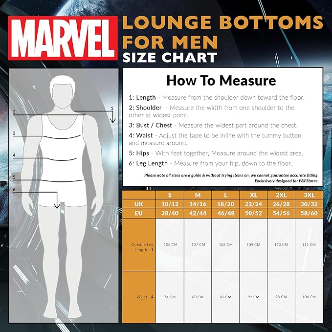 marvel-pantalon-pyjama-homme-groot-lot-de-1-imprim image 6