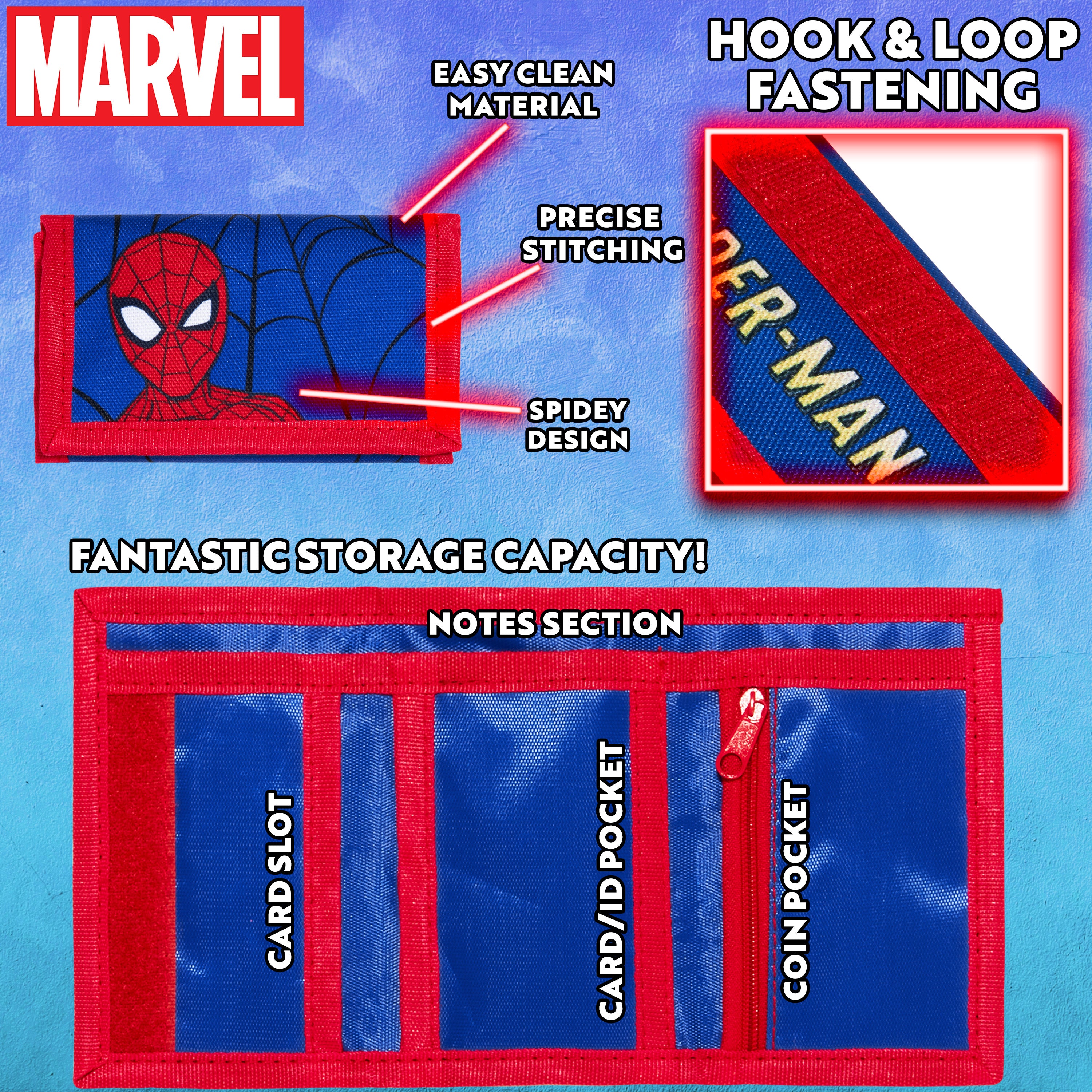 marvel-spiderman-set-lunettes-uv-portefeuille-gar-on image 4