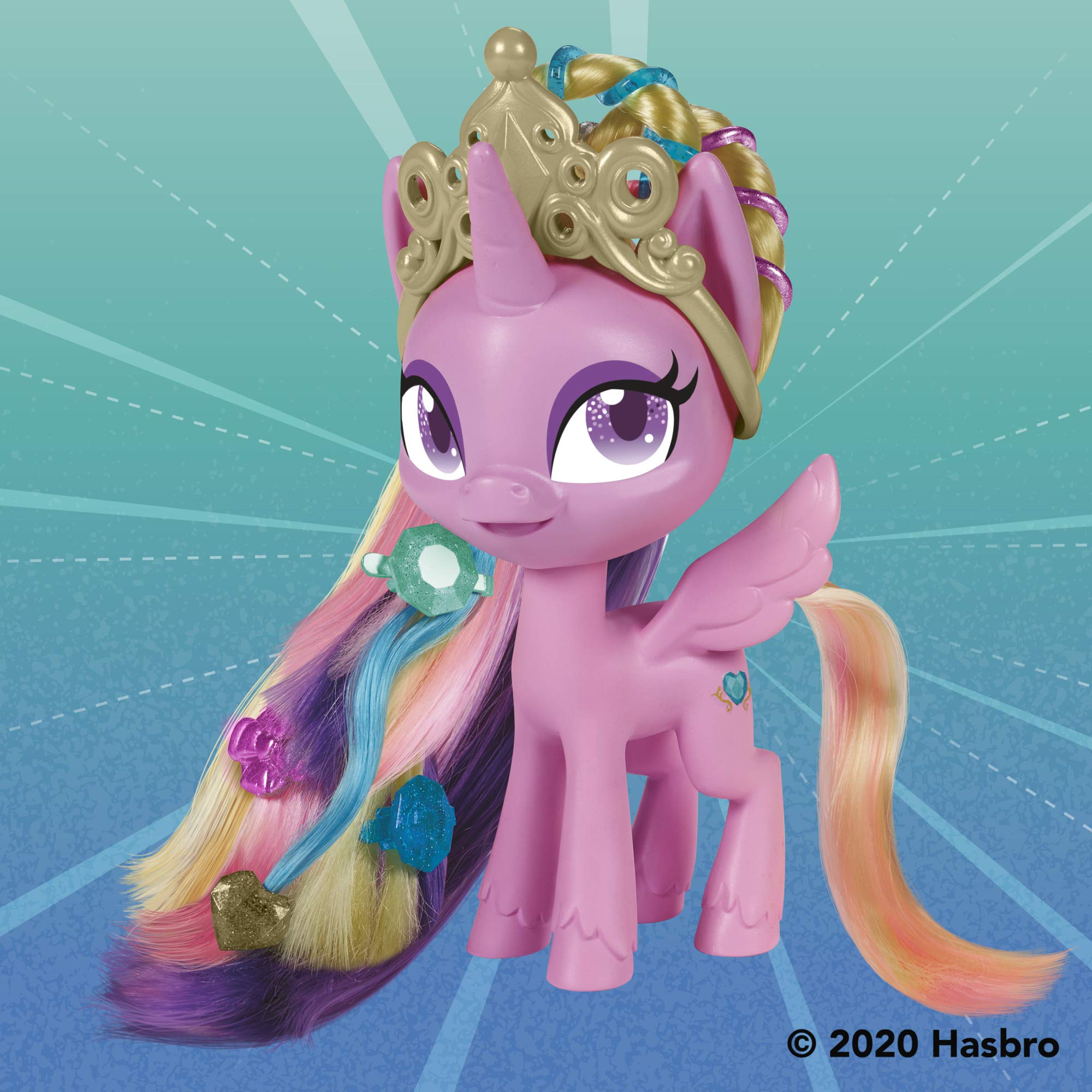 my-little-pony-princesse-cadance-f1287-figurine-12-5-cm-17-accessoires image 6