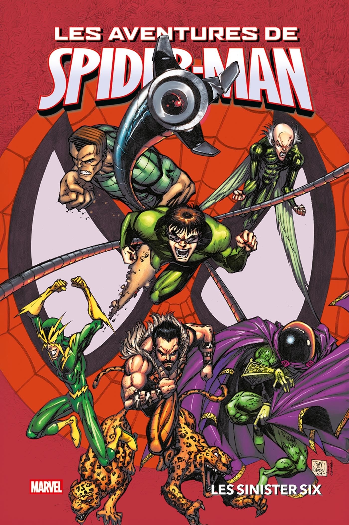 marvel-spider-man-livre-les-sinister-six-aventures-roman image 1
