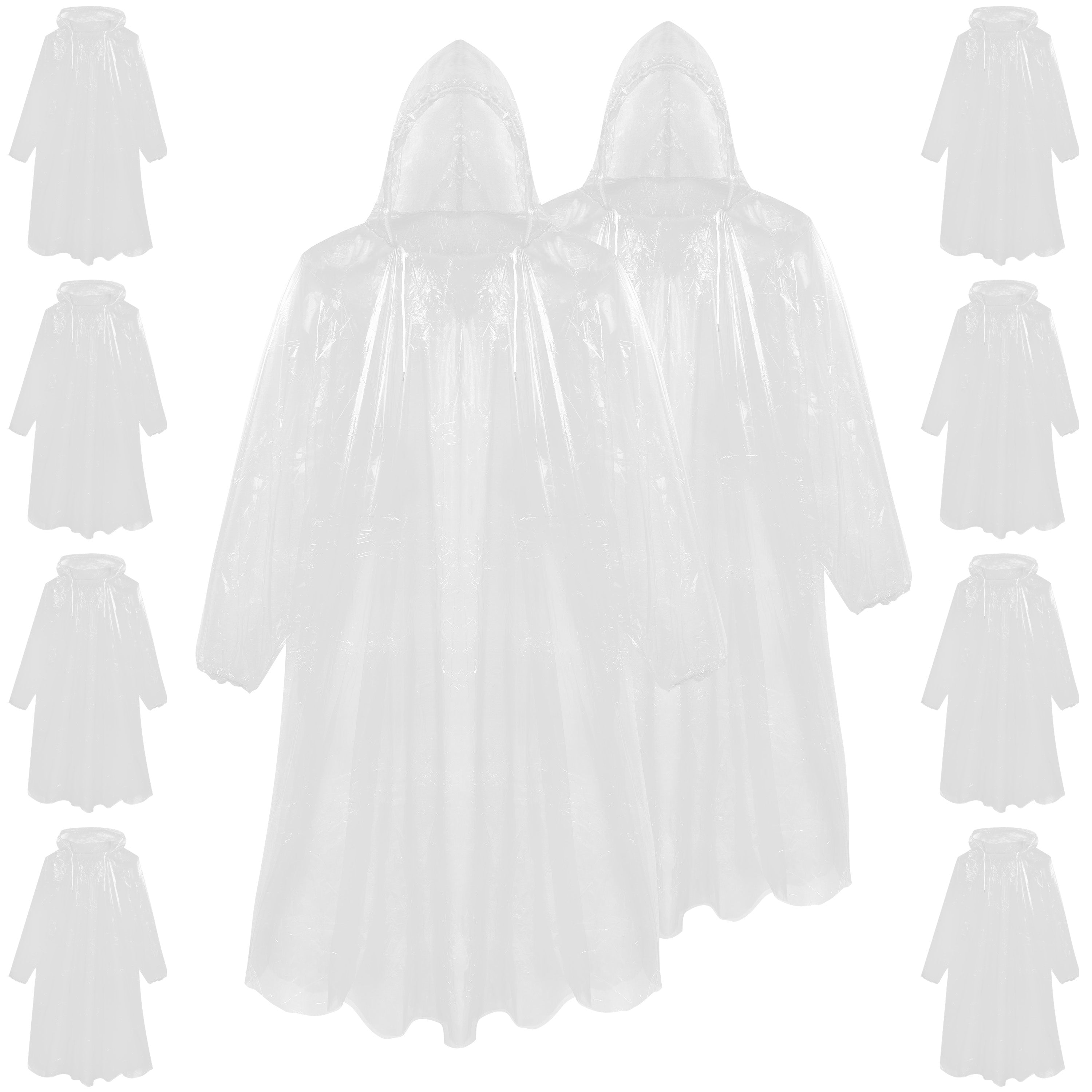 citycomfort-poncho-pluie-jetable-adulte-transparent-lot-10 image 1