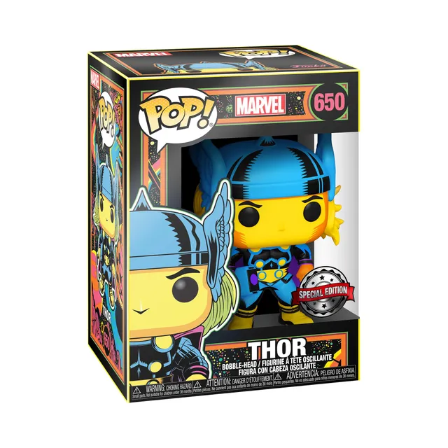 funko-pop-marvel-black-light-thor-figurine-vinyle-9-cm image 1