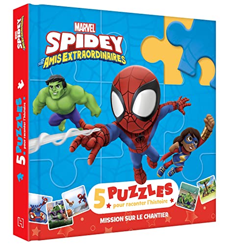 spidey-et-ses-amis-mission-au-chantier-livre-puzzle-5x9-pi-ces image 4