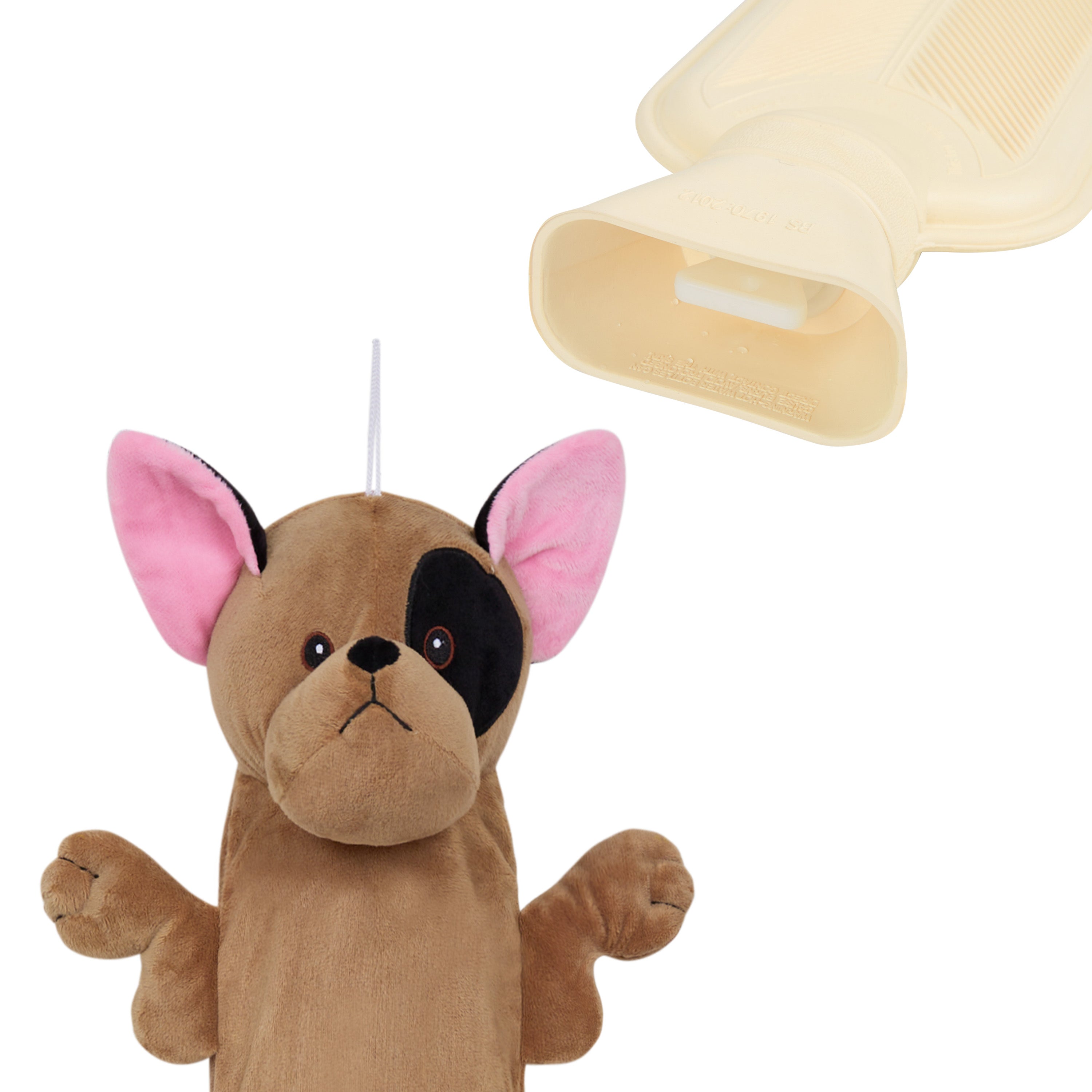 bouillotte-eau-chaude-housse-polaire-bouledogue-2-l-longue image 2