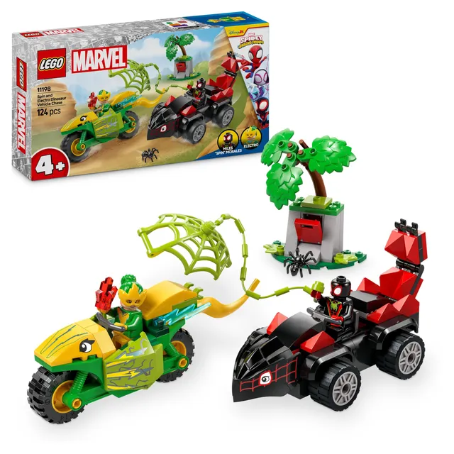 lego-marvel-11198-spidey-spin-electro-dino-v-hicules-4-ans image 1