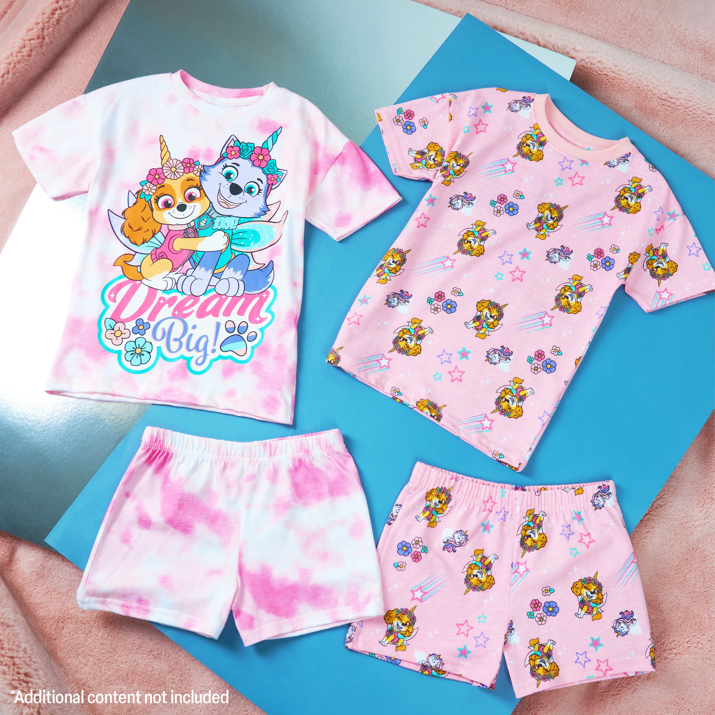paw-patrol-pyjama-fille-lot-de-2-manches-courtes-4-5-ans image 5