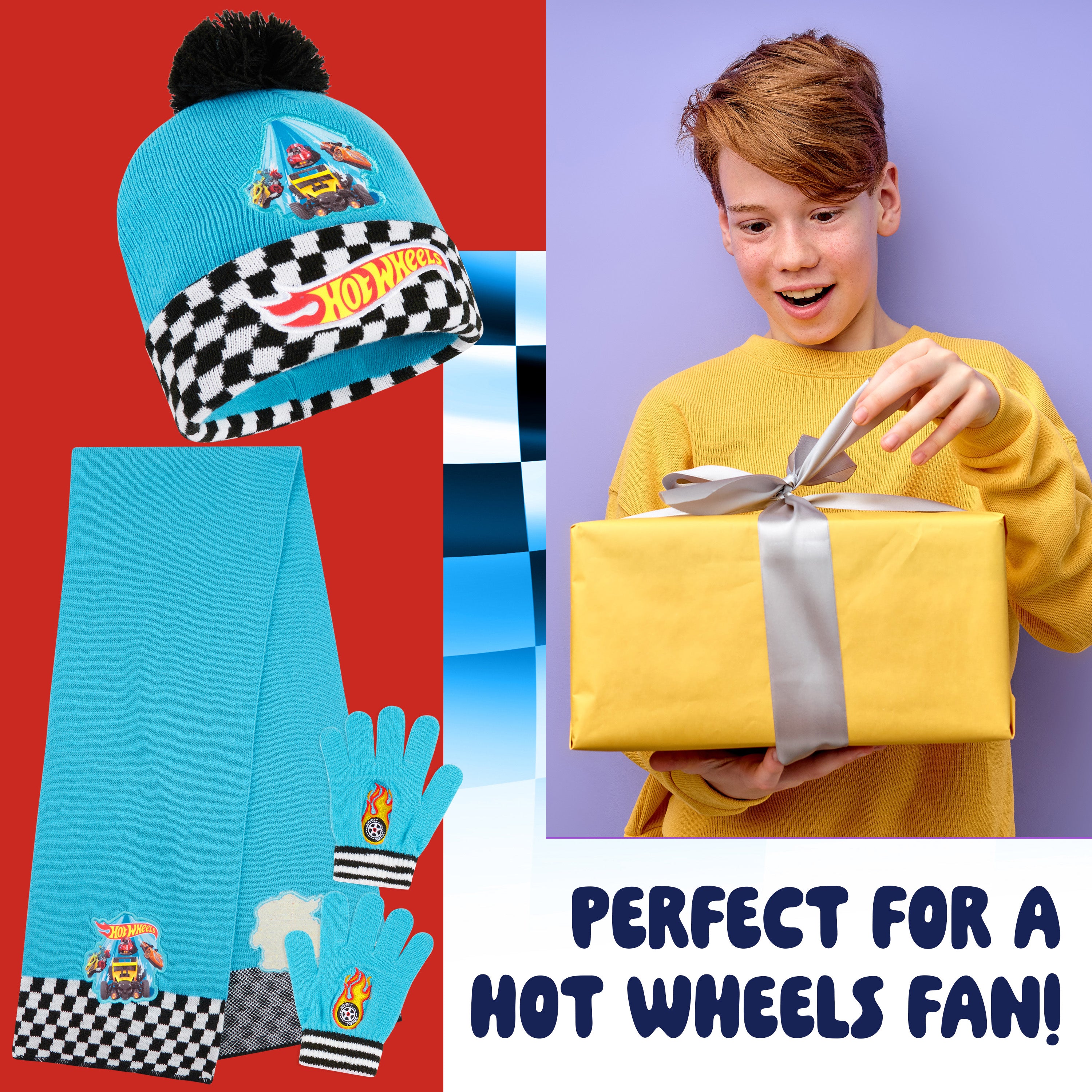hot-wheels-ensemble-hiver-gar-on-bonnet-3-pi-ces image 3