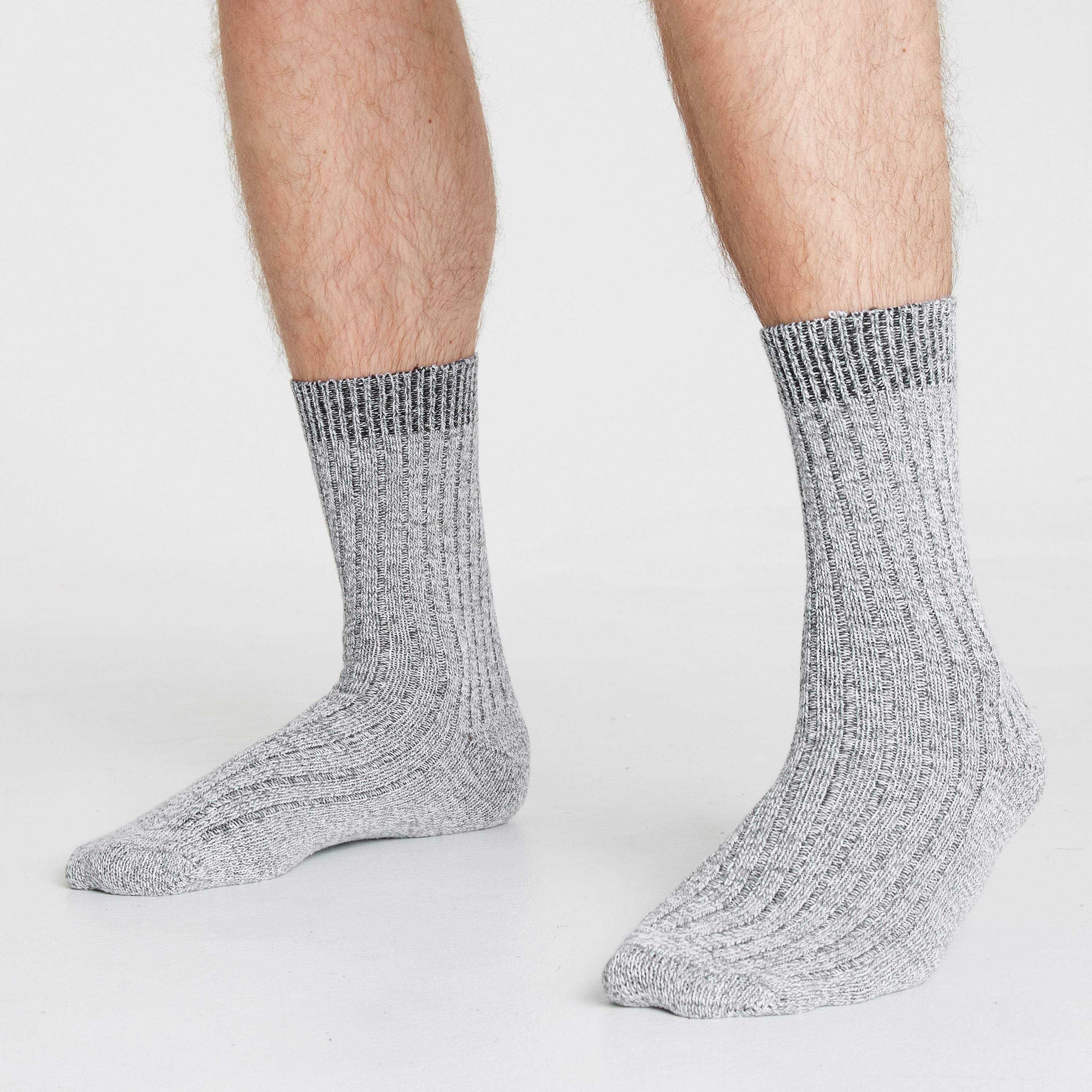citycomfort-men-chaussettes-basses-laine-lot-5-taille-6-9 image 6