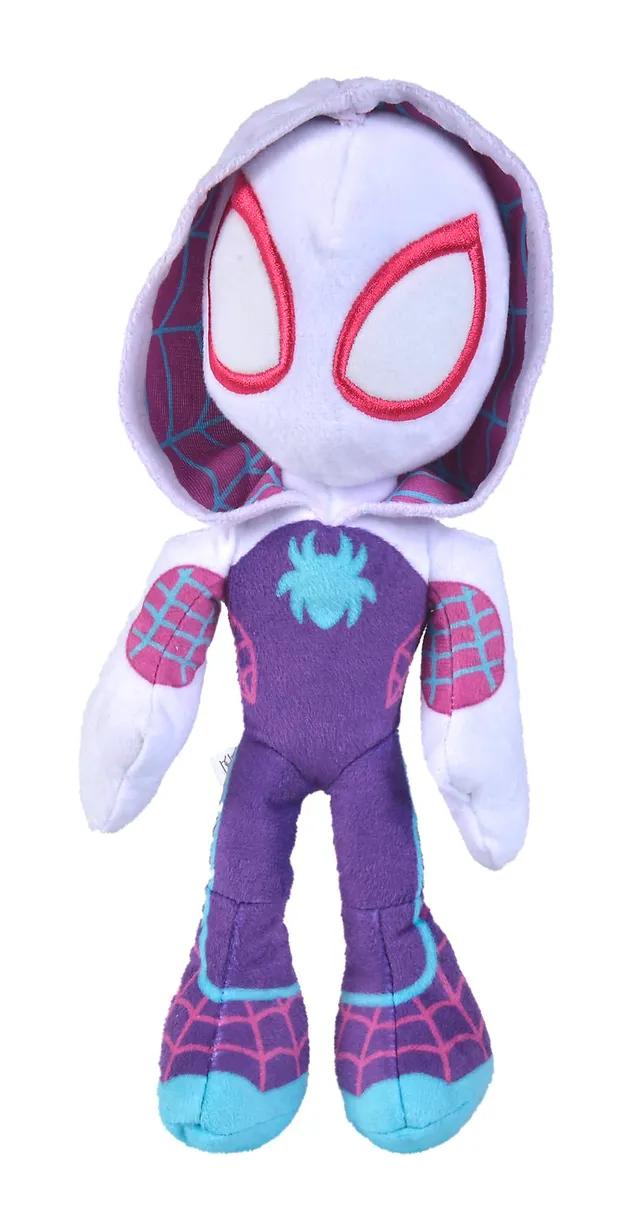 marvel-ghost-spider-peluche-25-cm-yeux-phosphorescents image 1