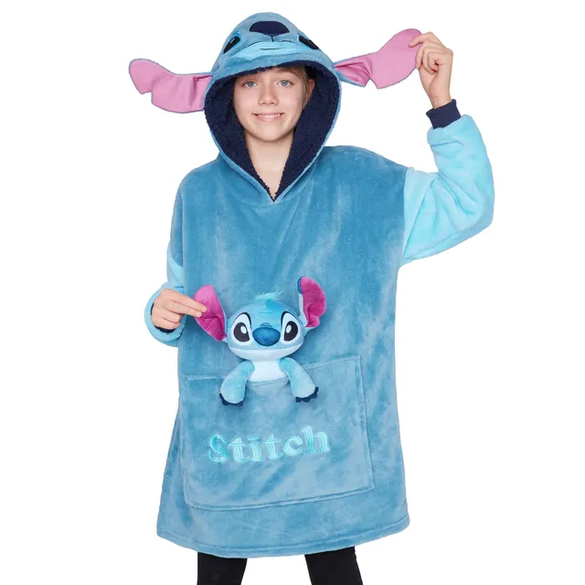 get-trend-disney-sweat-plaid-stitch-polaire-enfant-peluche image 1