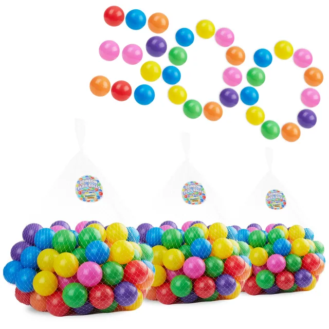 balles-piscine-enfant-multicolores-6cm-lot-300-pi-ces image 1