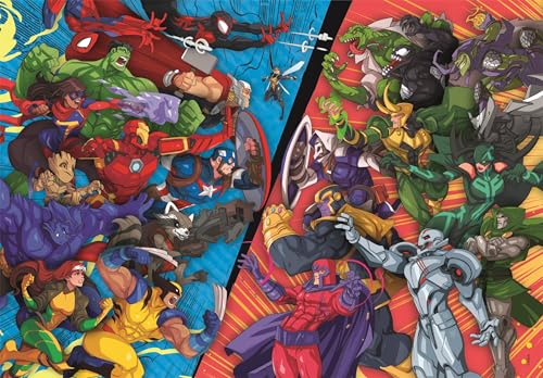 clementoni-marvel-heroes-vs-villains-puzzle-enfant-104-pi-ces image 3