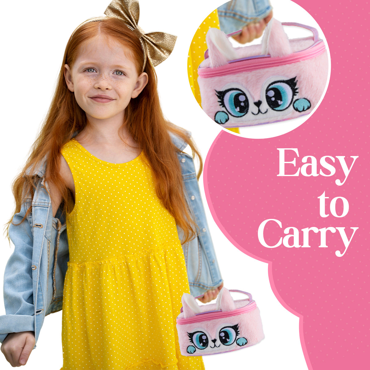 get-trend-kit-maquillage-enfant-trousse-peluche-rose-5-ans image 6