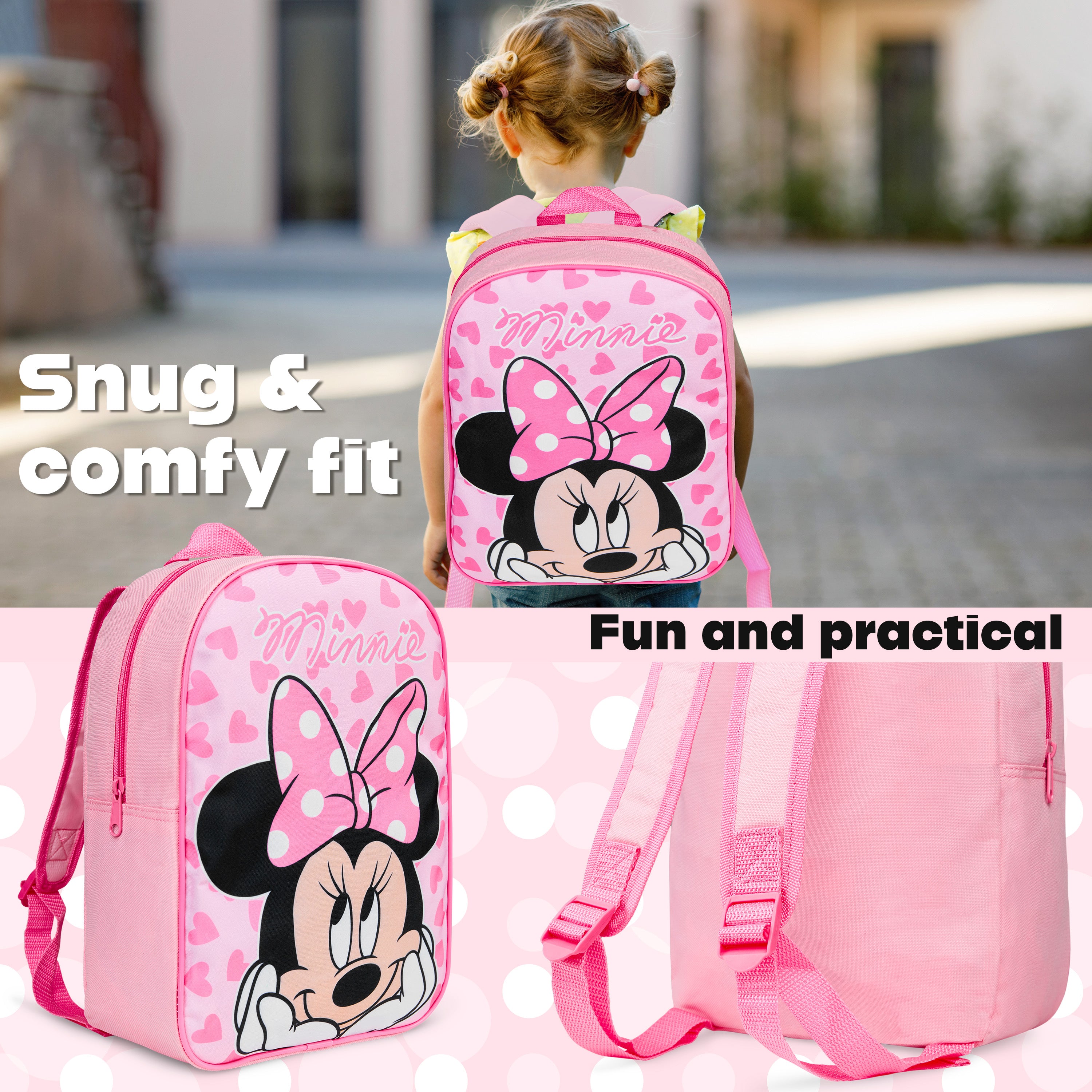 minnie-mouse-sac-dos-enfant-rose-3-9-ans-maternelle image 4