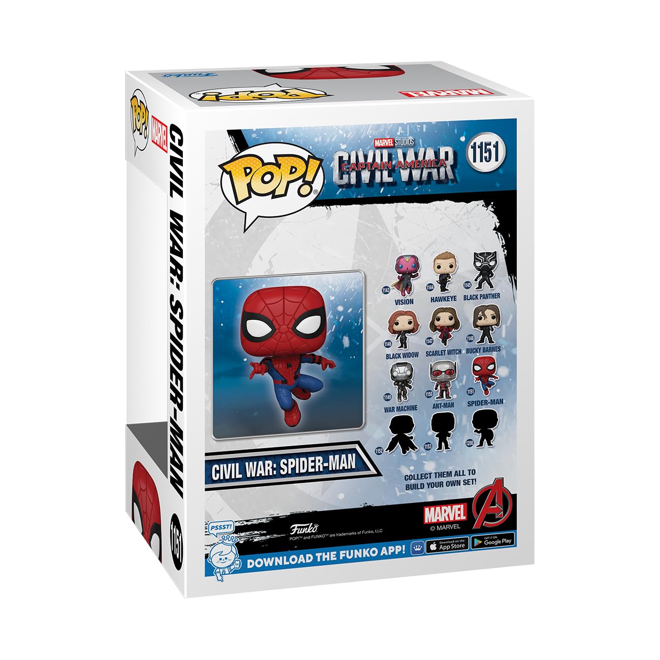 funko-pop-civil-war-spider-man-figurine-vinyle-build-a-scene image 3