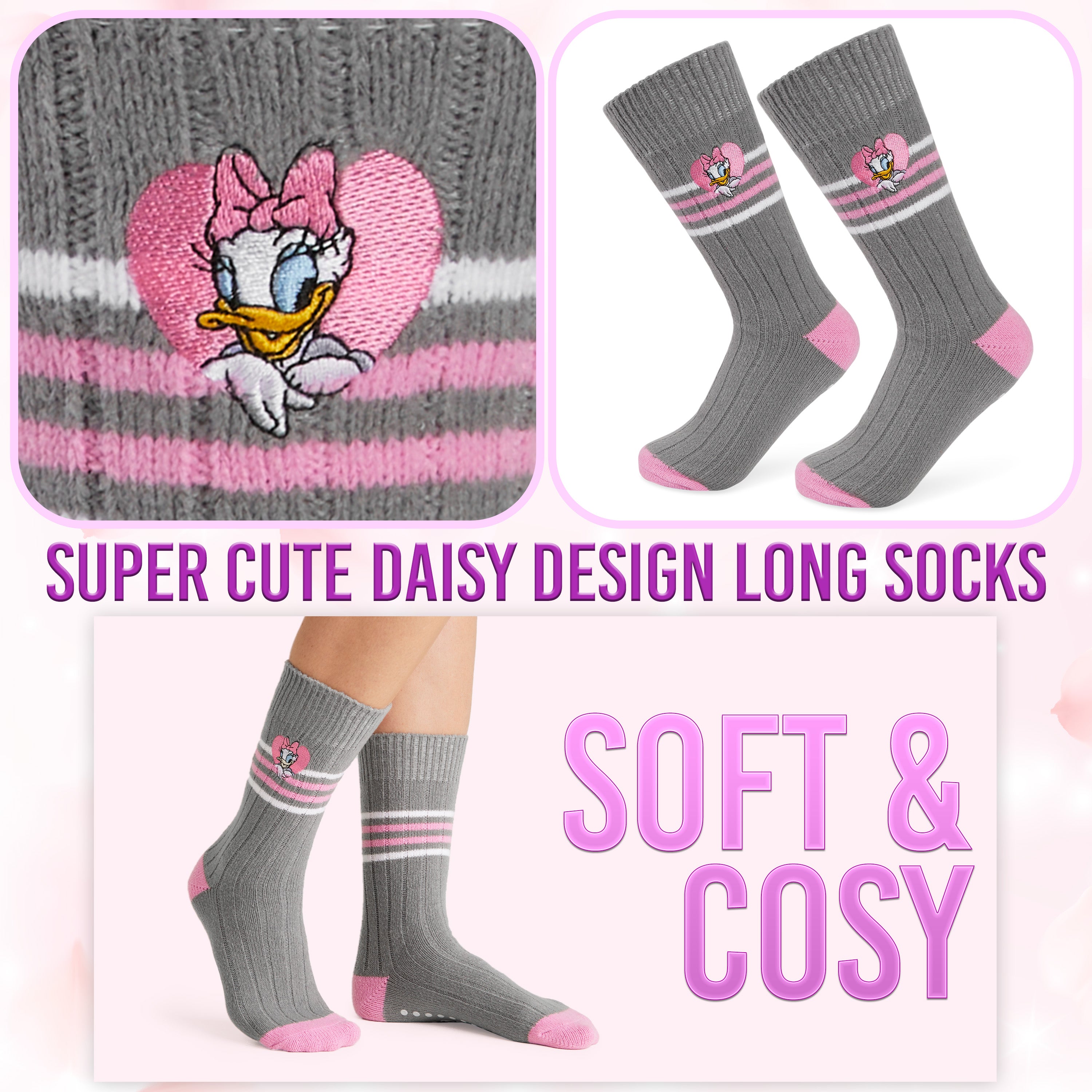 disney-chaussettes-pilou-femme-daisy-antid-rapantes image 4