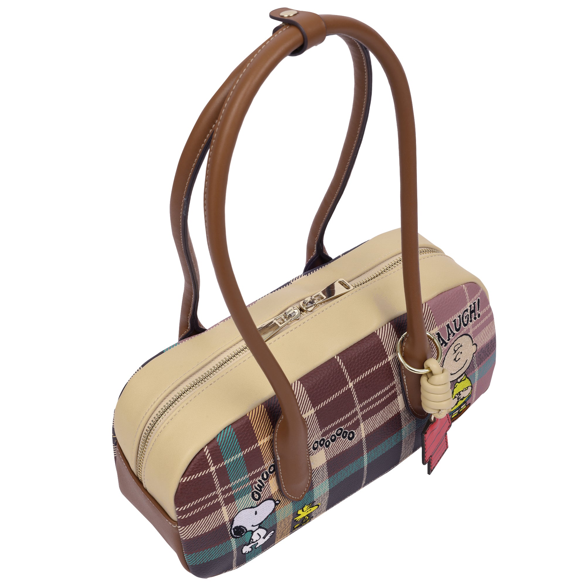 danielle-nicole-peanuts-heritage-satchel-sac-main-carreaux-snoopy image 5