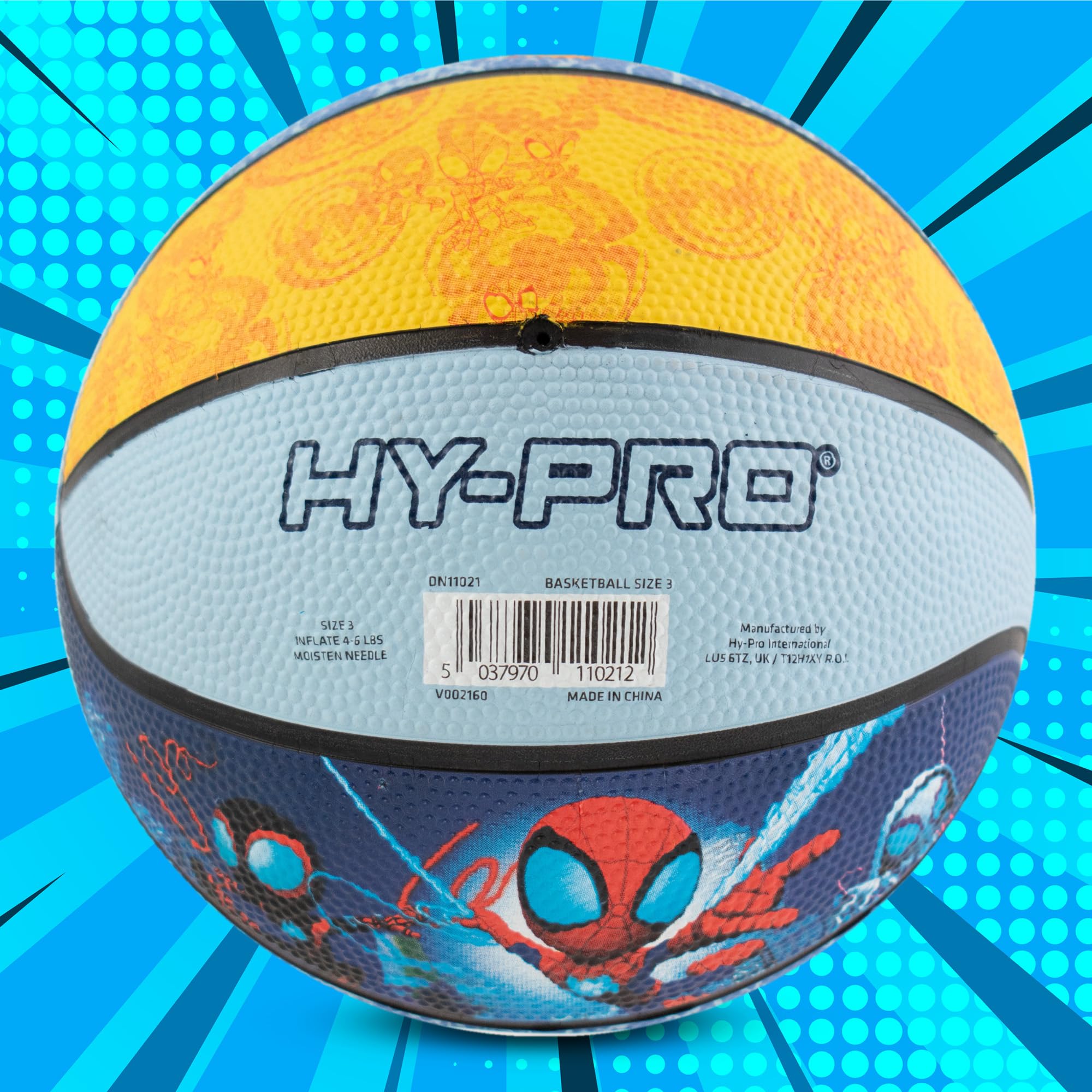 marvel-spidey-et-amis-ballon-basket-taille-3-caoutchouc image 3