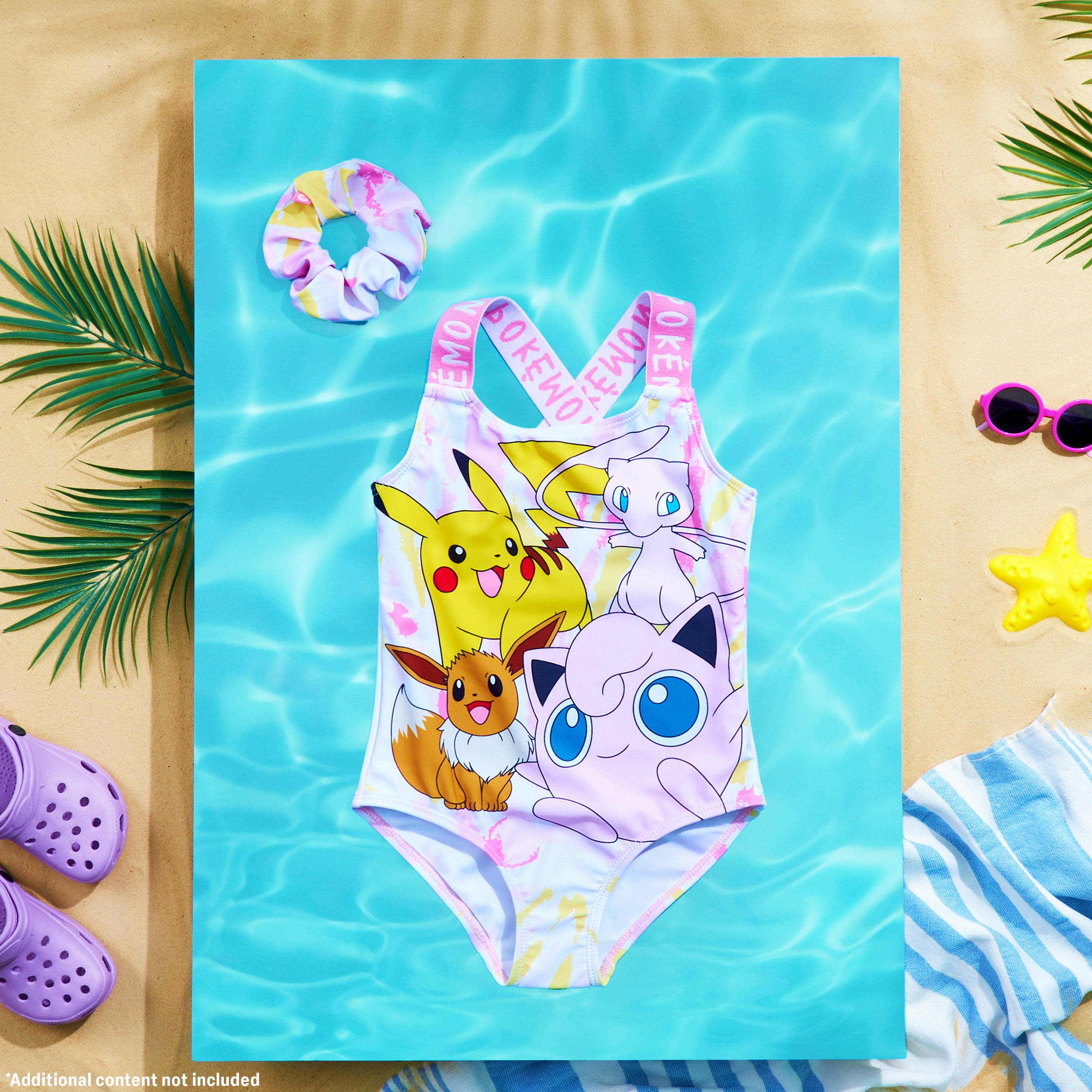 pok-mon-pikachu-maillot-une-pi-ce-fille-9-10-ans-scrunchie image 5