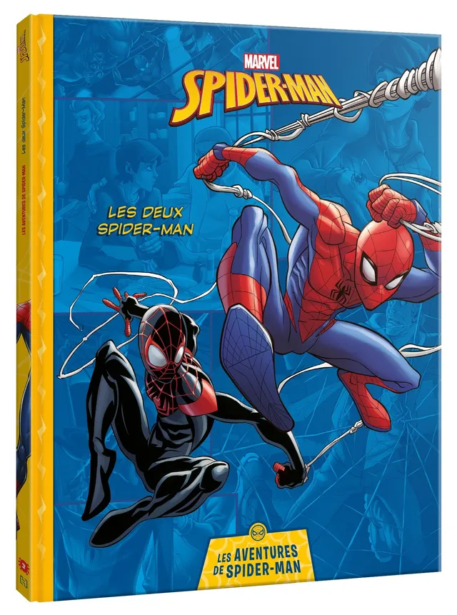marvel-les-aventures-de-spider-man-les-deux-spider-man-livre image 1
