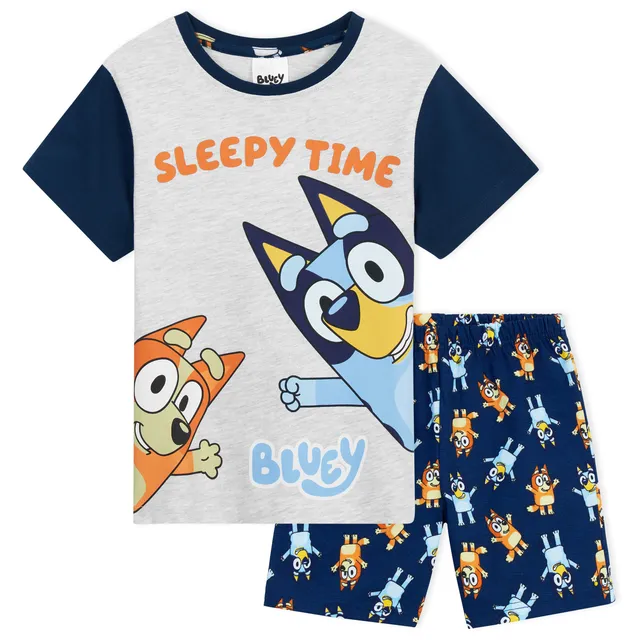 bluey-pyjama-court-enfant-t-shirt-et-short-4-5-ans image 1