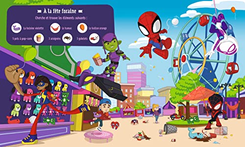 marvel-spidey-et-amis-cherche-et-trouve-livre-4-ans image 7