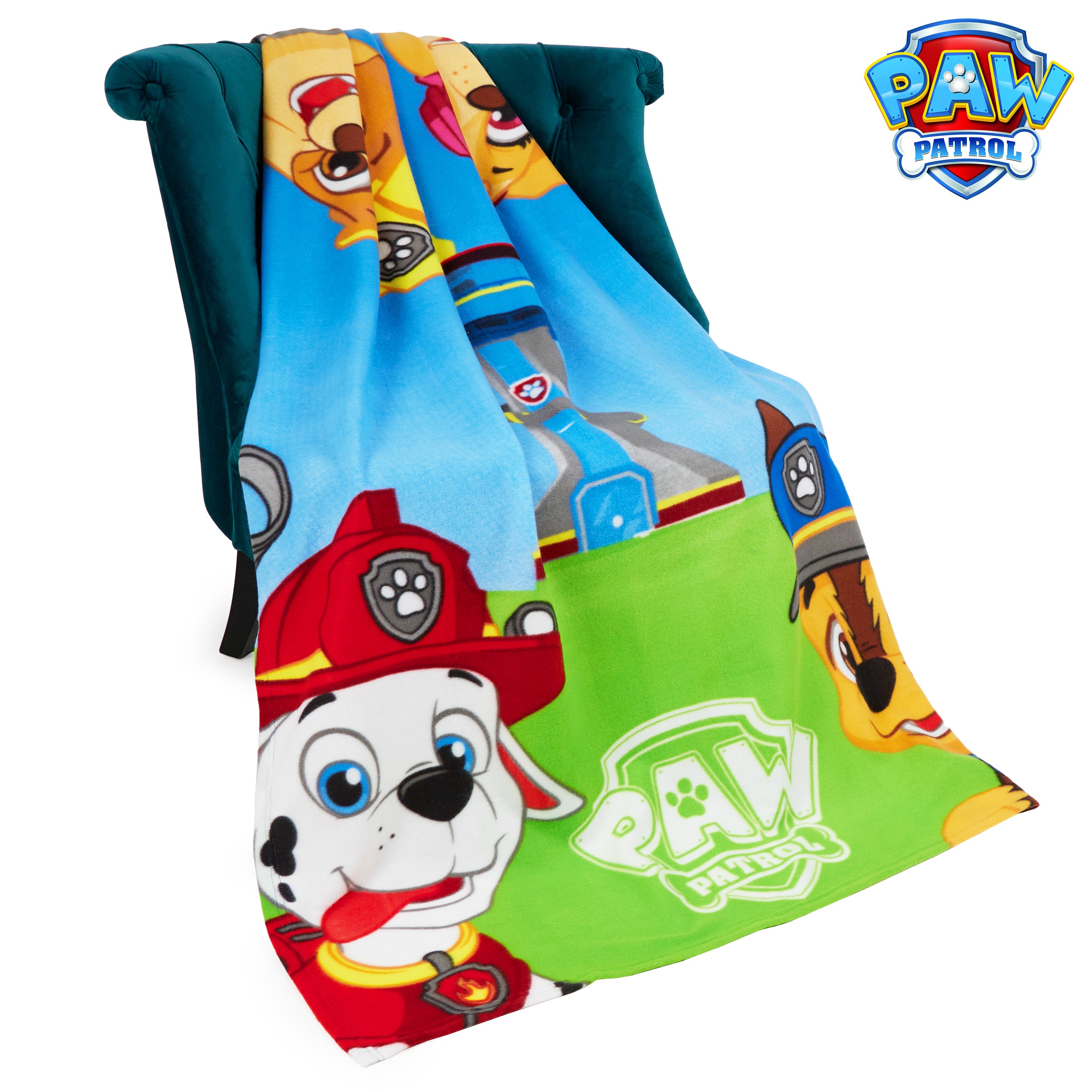 paw-patrol-plaid-polaire-enfant-100x150-doux-pat-patrouille image 3
