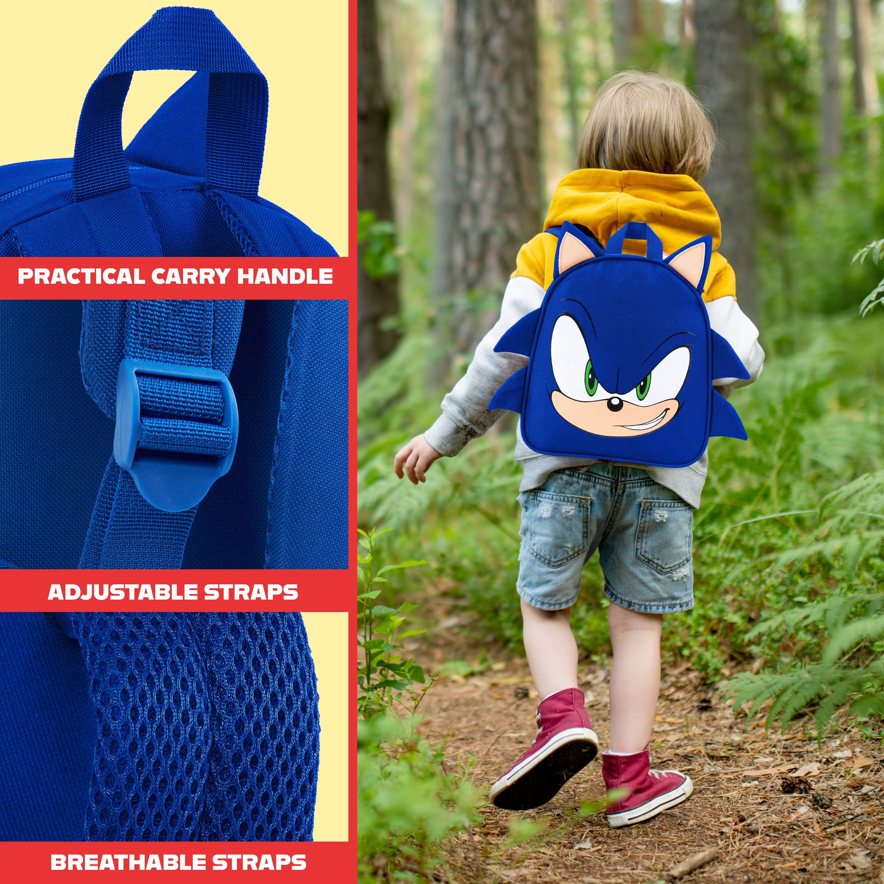 sonic-sac-dos-enfant-gamer-l-ger-rucksack-cr-che-sortie-sonic image 4