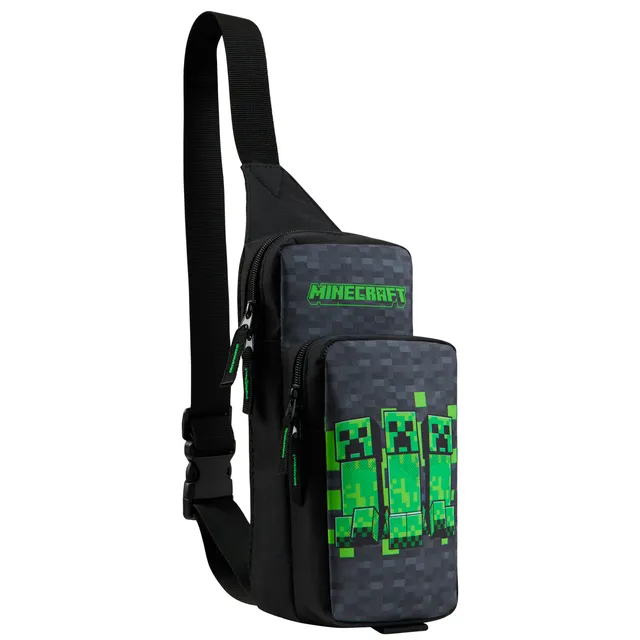 minecraft-sacoche-gar-on-creeper-banane-r-glable image 1