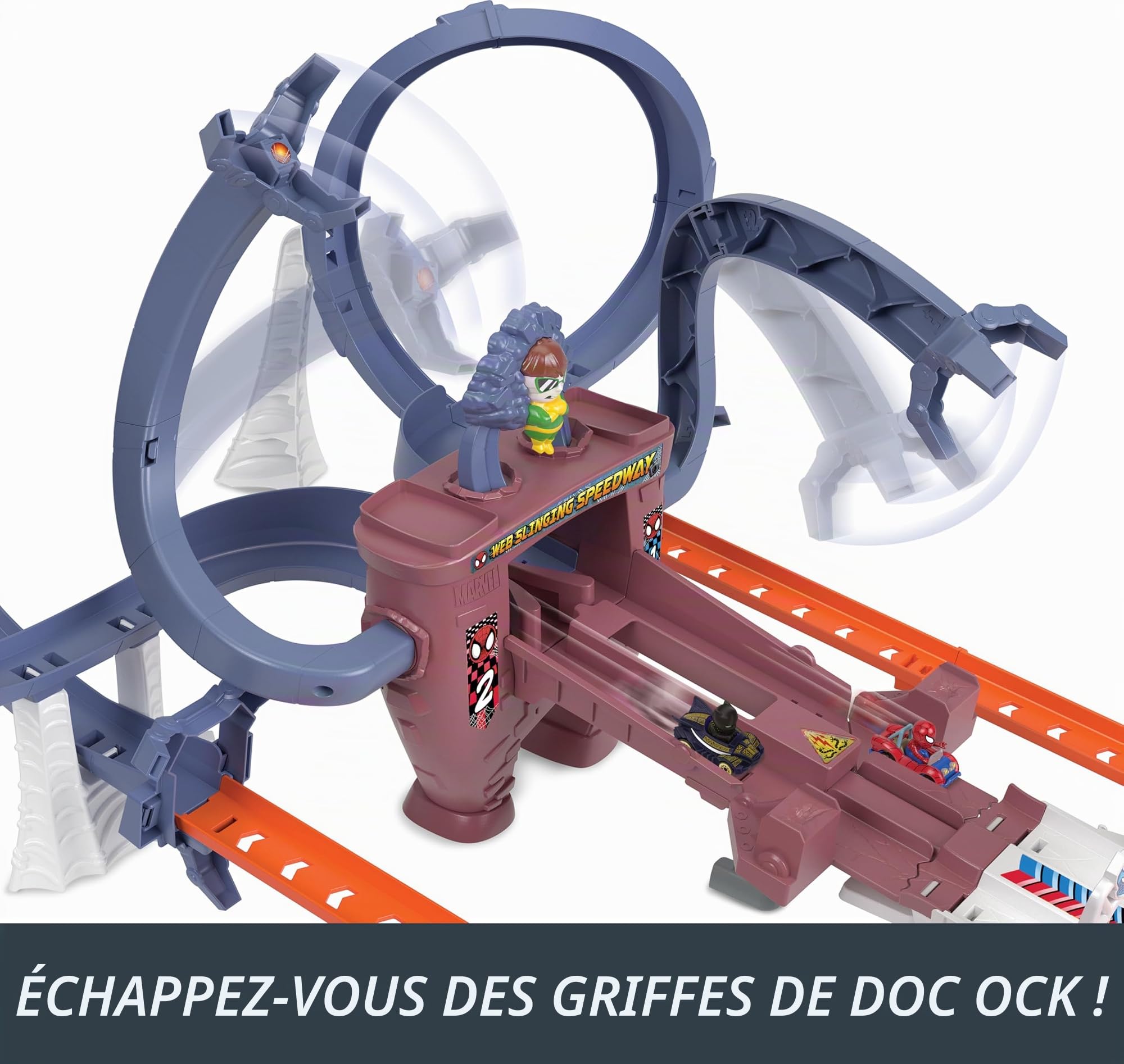 hot-wheels-racerverse-hpl34-circuit-voiture-piste-mobile-spider-man image 4