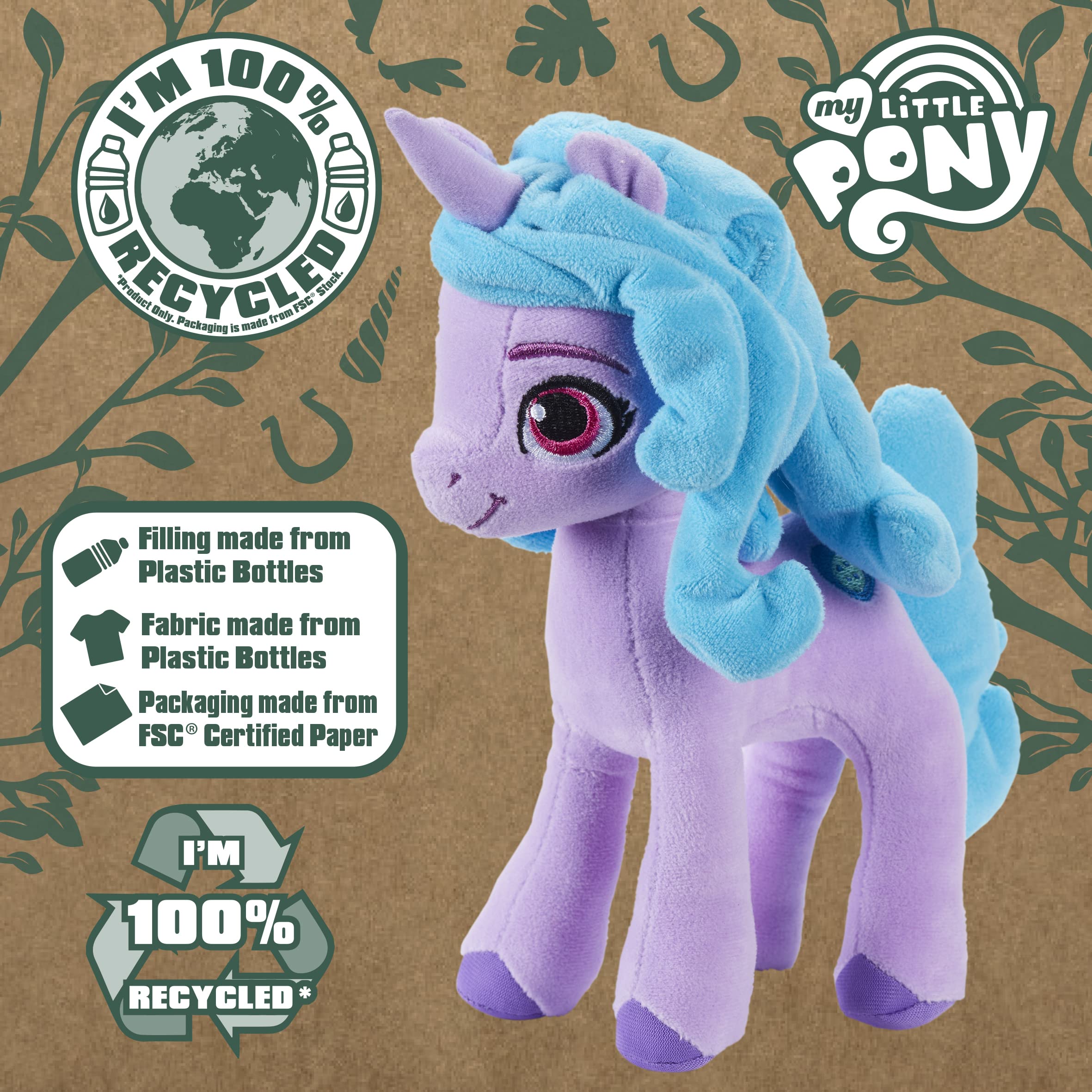 my-little-pony-izzy-peluche-bleue-recycl-e-super-douce image 2