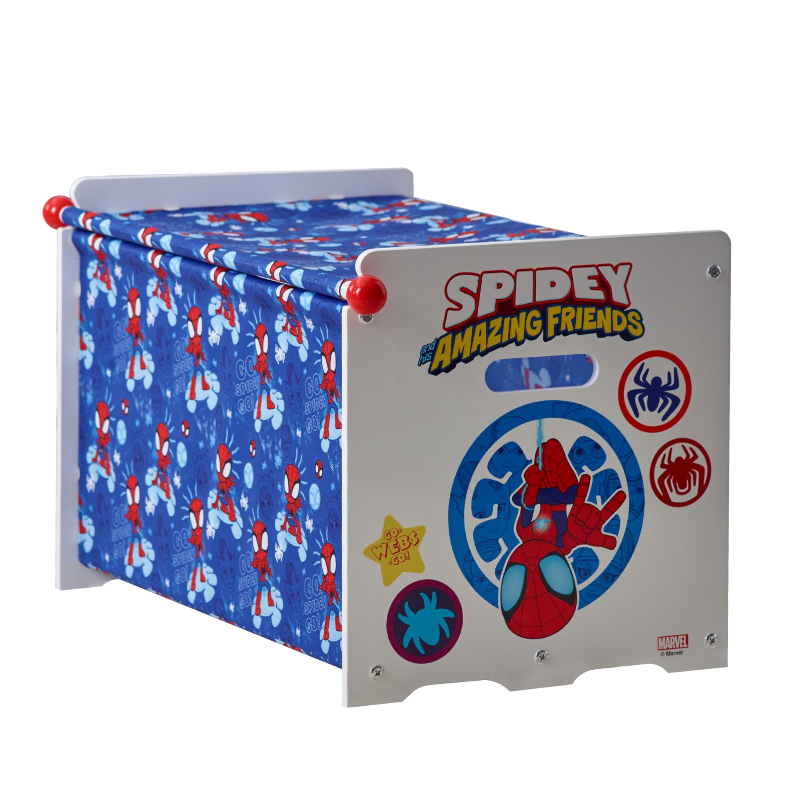 marvel-spidey-coffre-jouets-bois-tissu-large-67-cm image 1