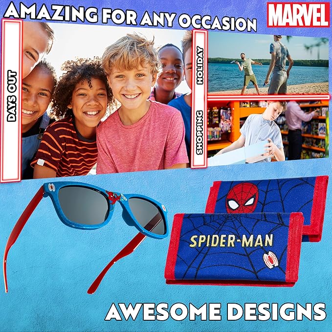 marvel-set-lunettes-soleil-gar-on-portefeuille-uv image 5