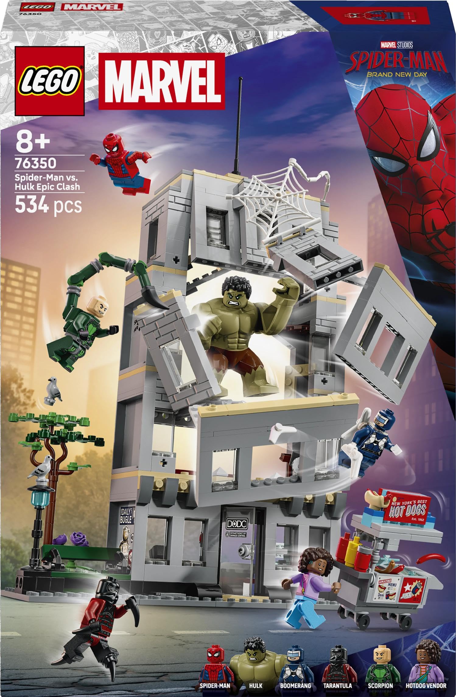 lego-marvel-76350-affrontement-spider-man-hulk-set-534-pi-ces image 8
