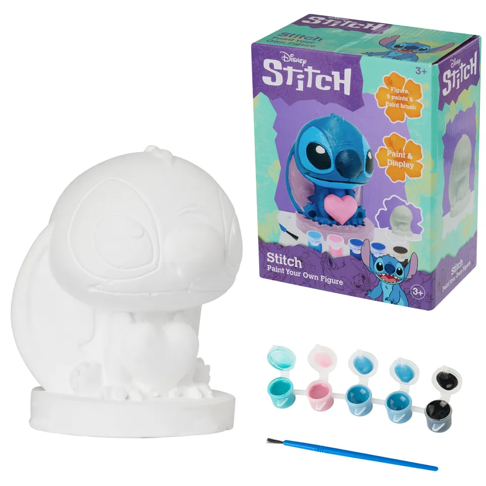 disney-stitch-kit-peinture-figurines-pl-tre-peindre-enfant image 1